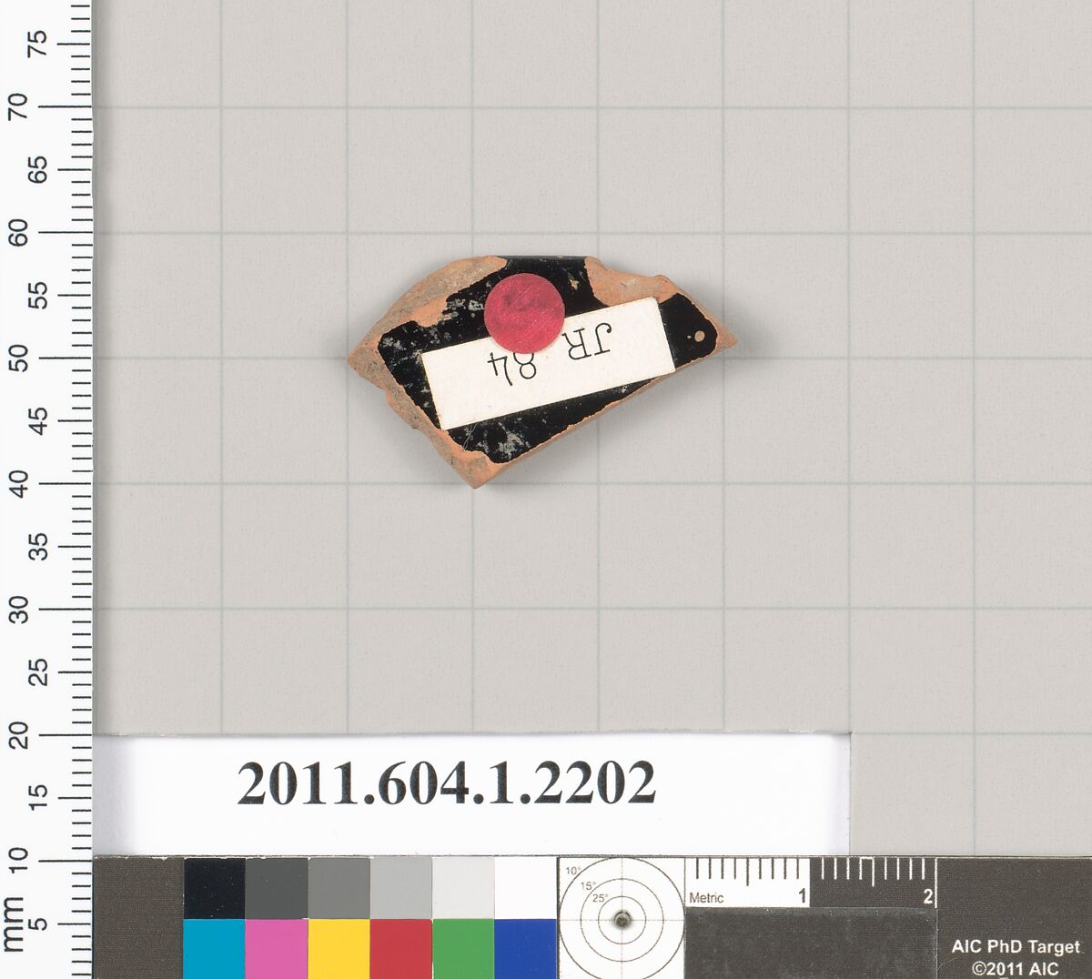 Terracotta rim fragment of a kylix (drinking cup), Terracotta, Greek, Attic