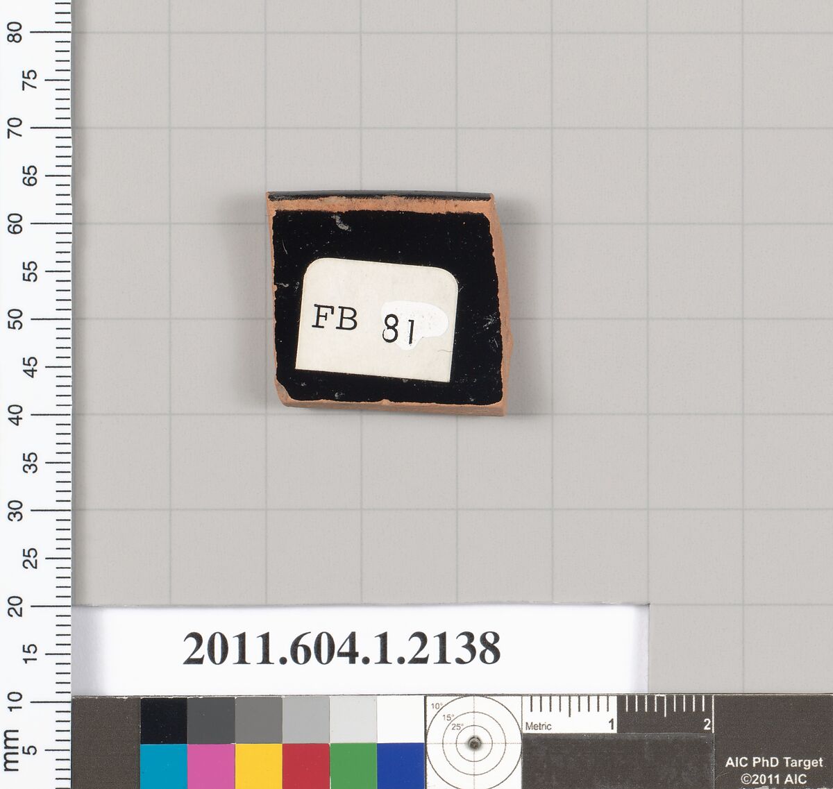 Terracotta rim fragment of a kylix (drinking cup), Terracotta, Greek, Attic