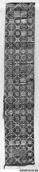 Priest's Stole, Silk, metallic thread, Japan 