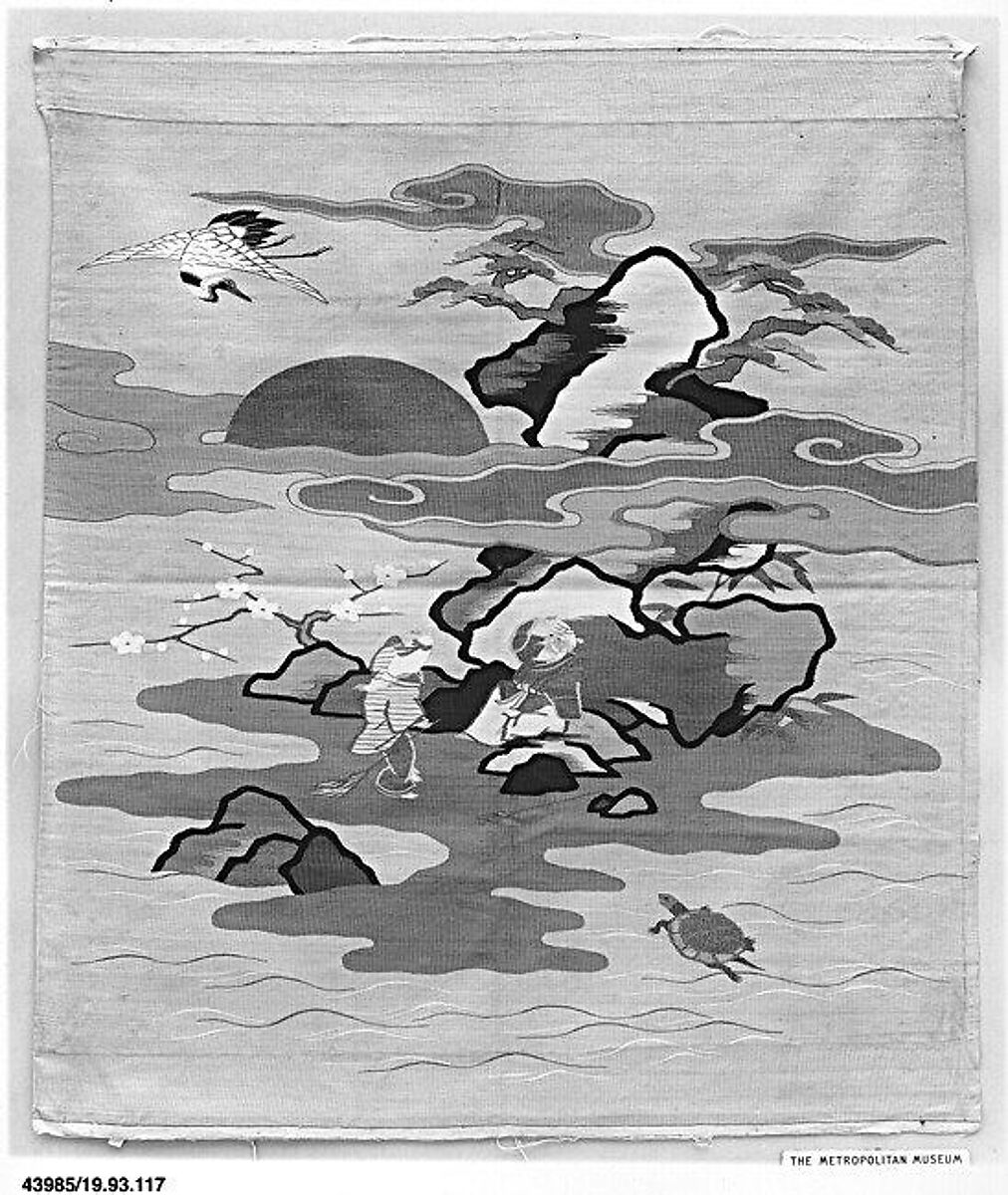 Altar Cloth, Silk, metallic thread, Japan