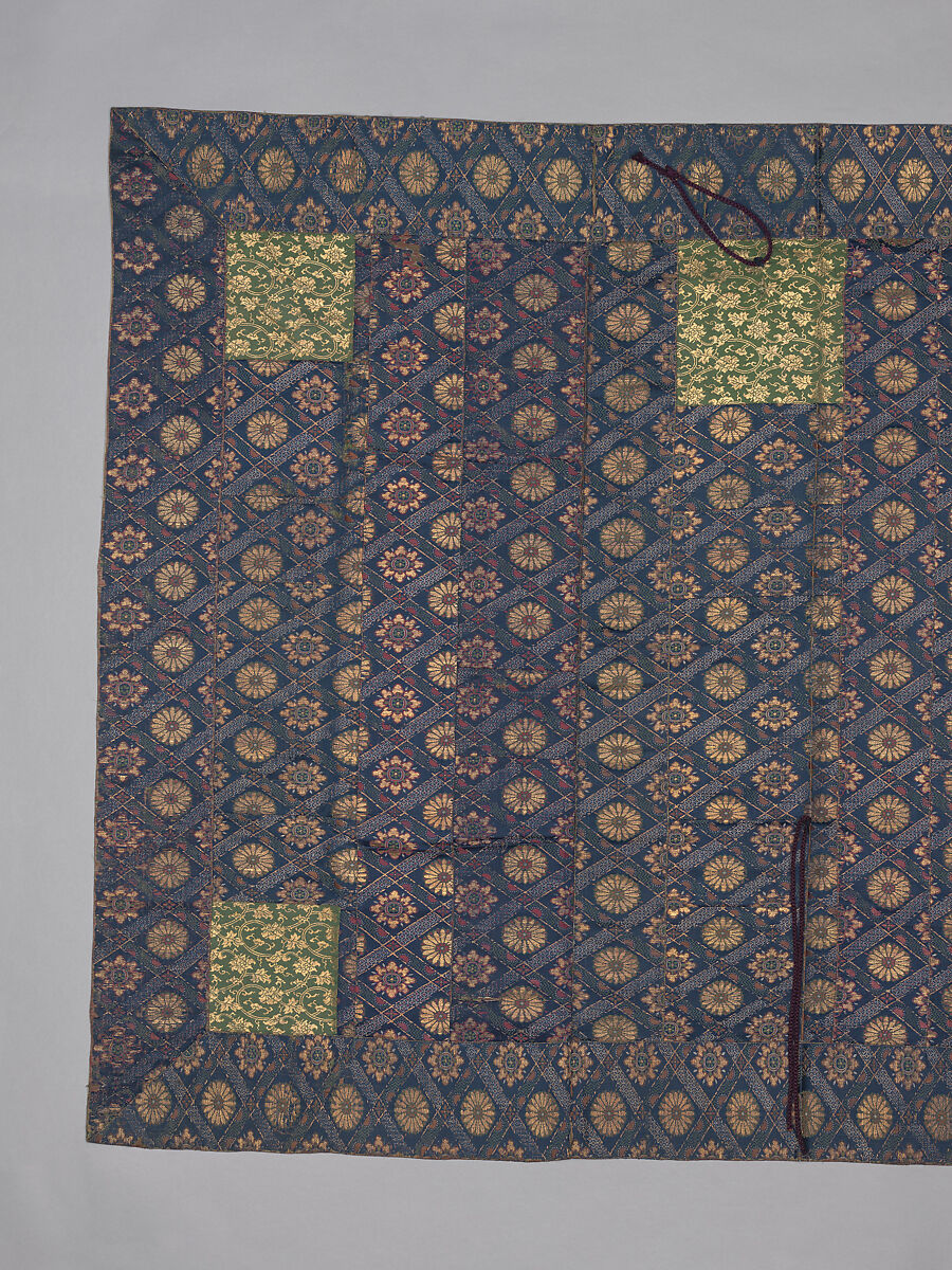 Priest's Robe (Shichijō), Silk, metallic thread, Japan