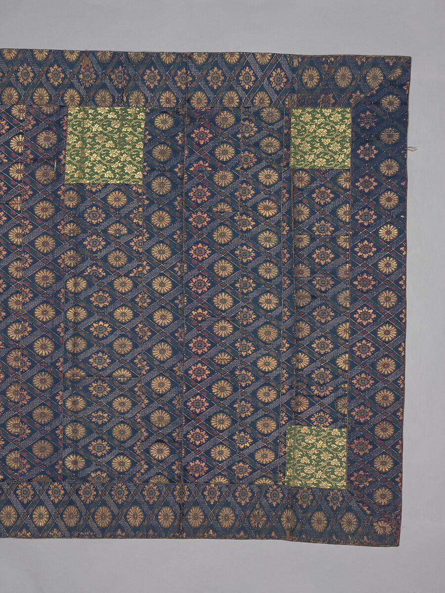 Priest's Robe (Shichijō), Silk, metallic thread, Japan