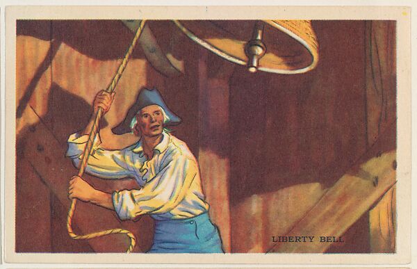 Liberty Bell, bakery card from the Frontiers of Freedom series (D39-4), issued by the Gordon Bread Company, Issued by Gordon Bread Company, Commercial color lithograph 