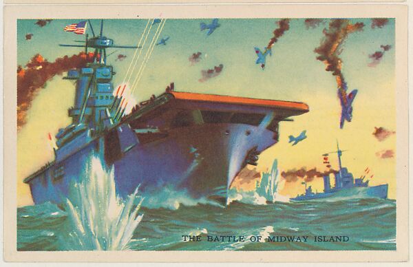 battle of midway painting