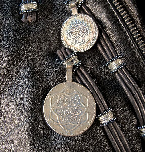 Ensemble, Claude Montana (French, 1949–2024), leather, metal, synthetic (acetate), French