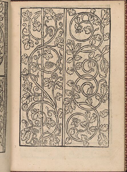 Modelbuch new, aller Art, Nehens und Stickens (page 7r), Hermann Gülfferich (1542–1554)  , Frankfurt am Main, Woodcut 
