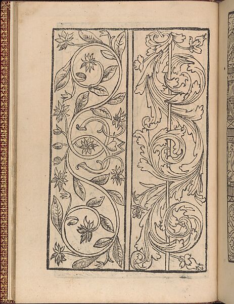 Modelbuch new, aller Art, Nehens und Stickens (page 12v), Hermann Gülfferich (1542–1554)  , Frankfurt am Main, Woodcut 
