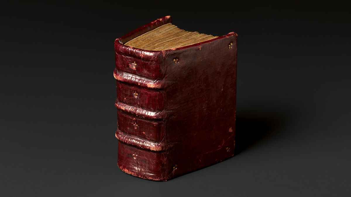 Book of Hours, Simon Bening (Netherlandish, Ghent (?) 1483/84–1561 Bruges), Tempera, gold, and ink on parchment; modern red leather binding, Netherlandish