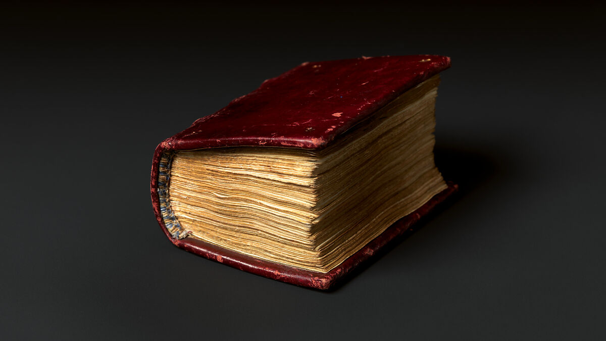 Book of Hours, Simon Bening (Netherlandish, Ghent (?) 1483/84–1561 Bruges), Tempera, gold, and ink on parchment; modern red leather binding, Netherlandish