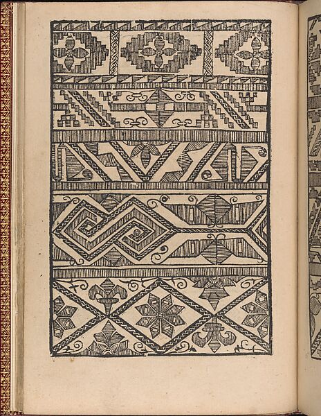 Modelbuch new, aller Art, Nehens und Stickens (page 14v), Hermann Gülfferich (1542–1554)  , Frankfurt am Main, Woodcut 