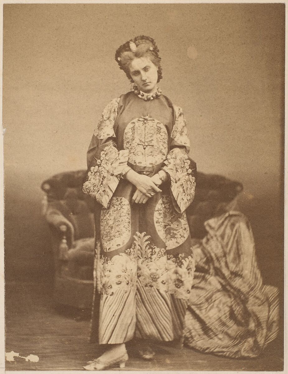 [Album page with ten photographs of La Comtesse mounted recto and verso], Pierre-Louis Pierson (French, 1822–1913), Albumen silver prints from glass negative