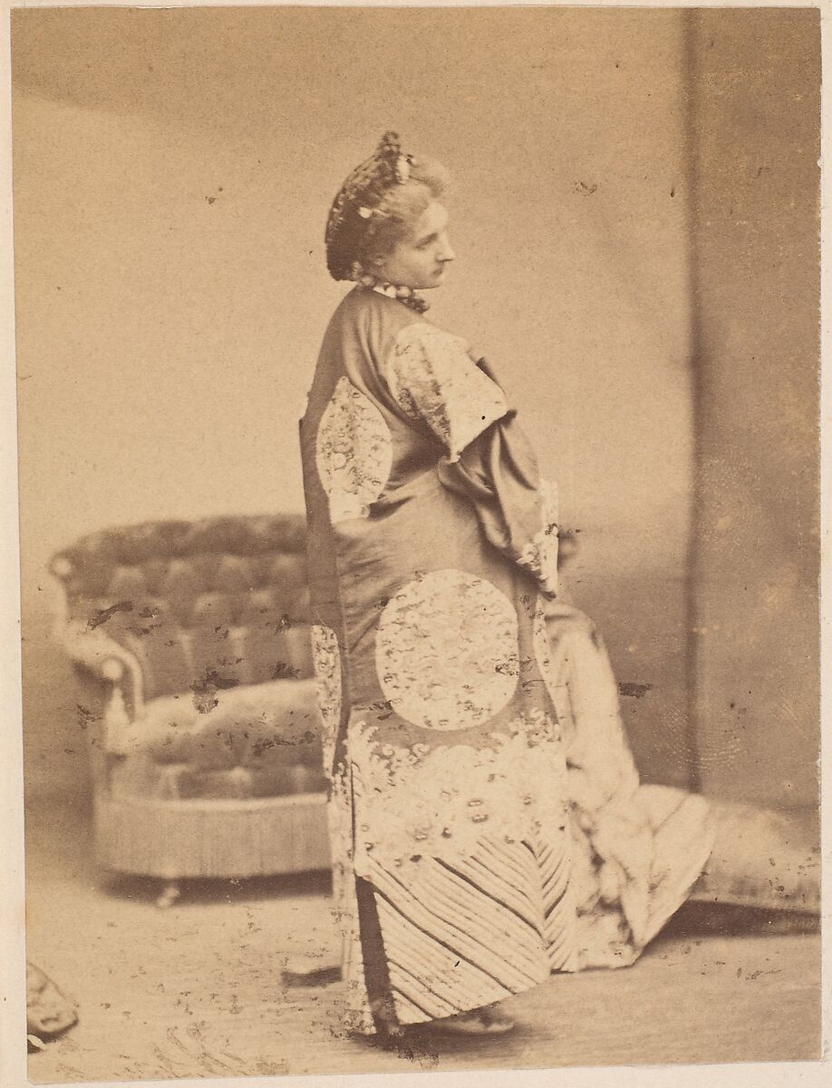 [Album page with ten photographs of La Comtesse mounted recto and verso], Pierre-Louis Pierson (French, 1822–1913), Albumen silver prints from glass negative