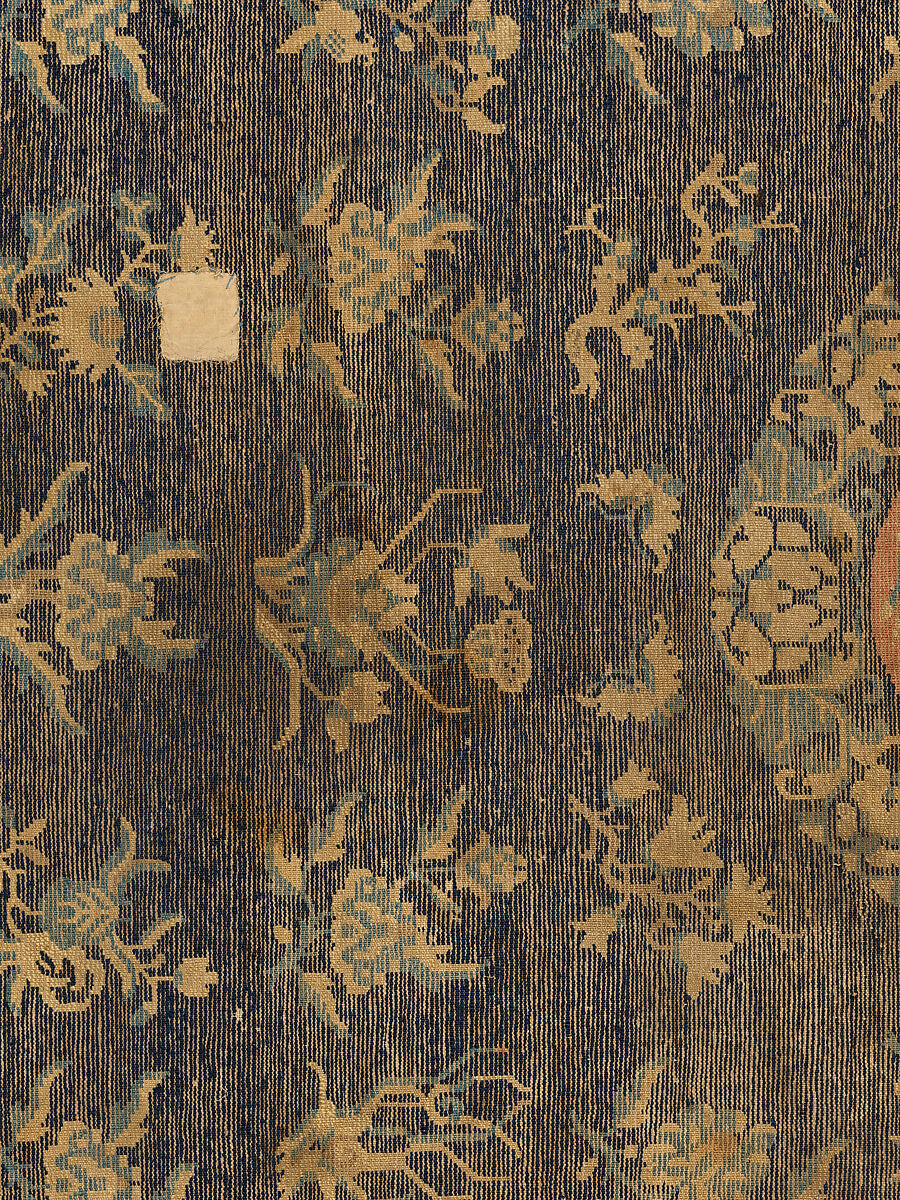 Rug, Foundation: cotton warp and weft; wool knotting, China