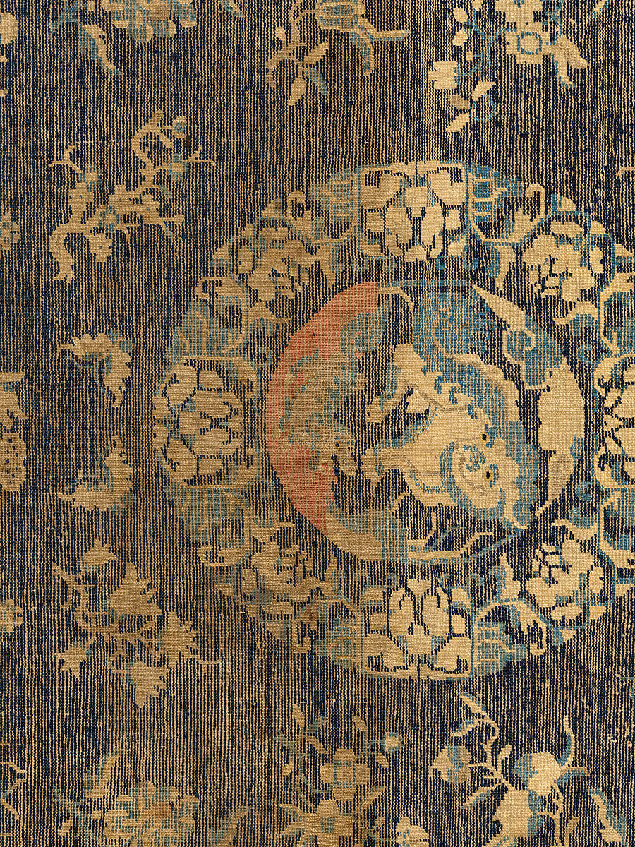 Rug, Foundation: cotton warp and weft; wool knotting, China