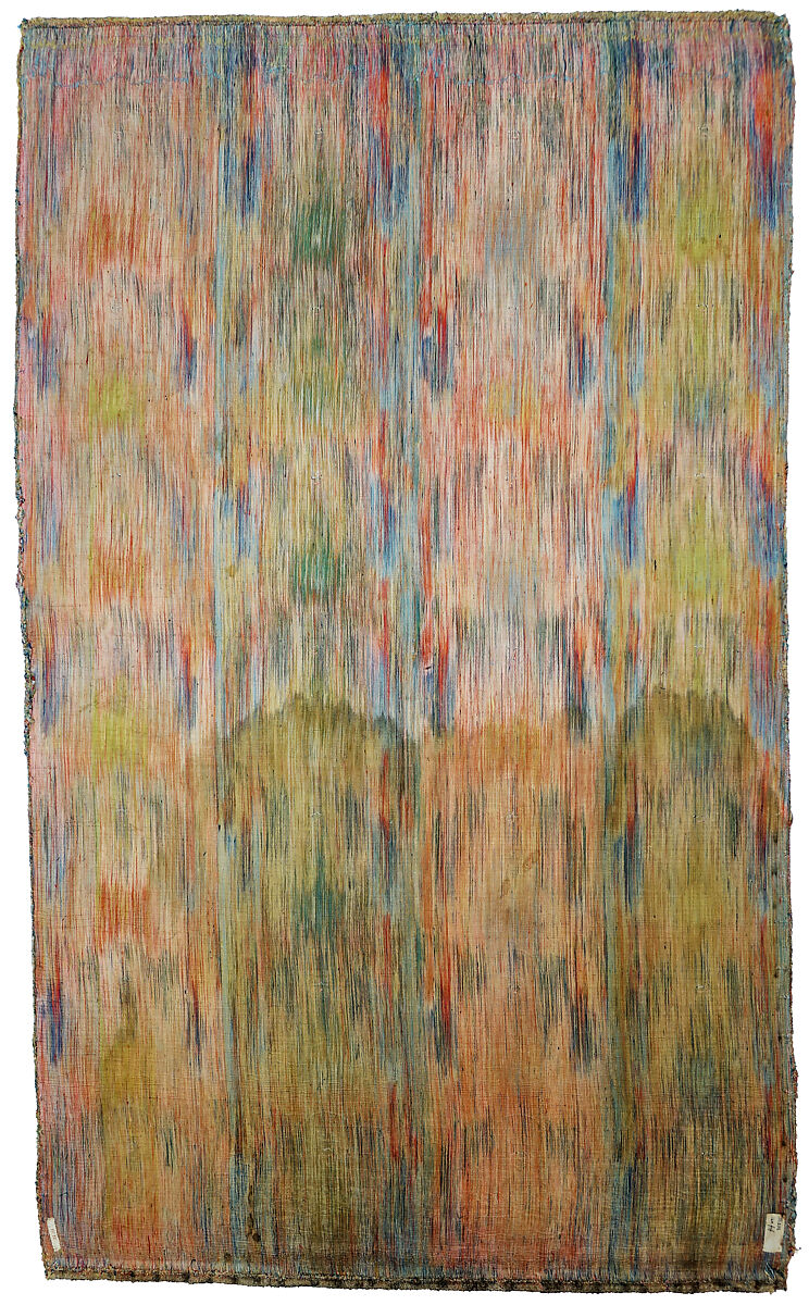 Panel, Silk, metallic thread, China