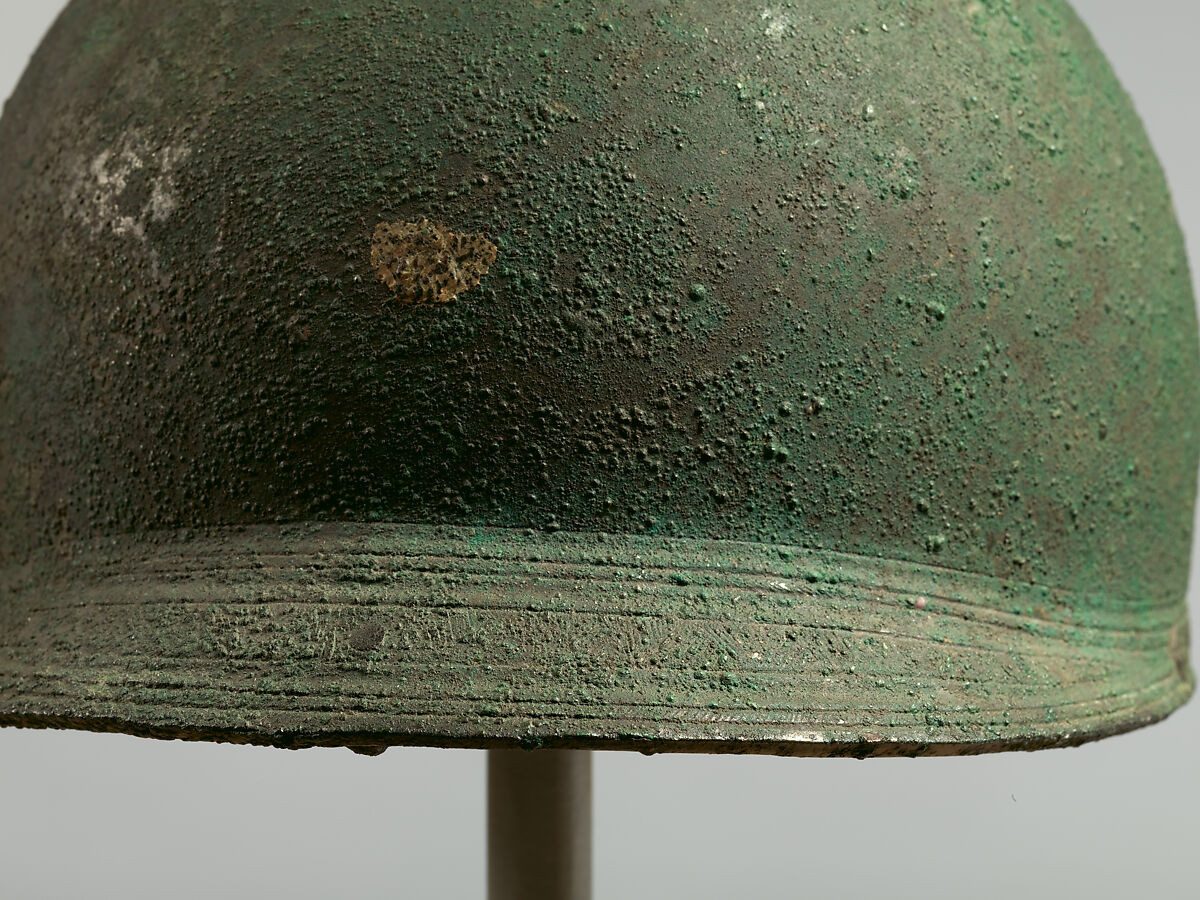 Helmet of the Montefortino Type, Bronze, Etruscan