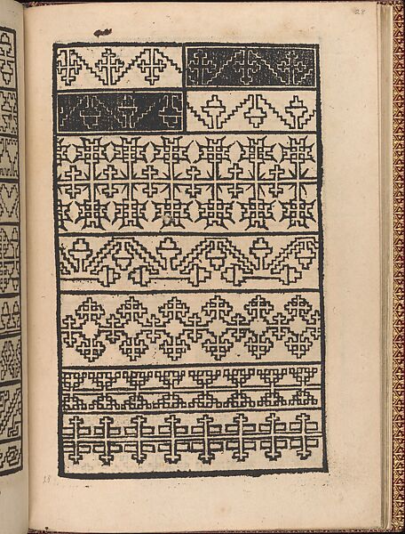 Modelbuch new, aller Art, Nehens und Stickens (page 26r), Hermann Gülfferich (1542–1554)  , Frankfurt am Main, Woodcut 