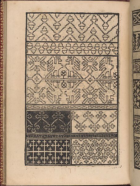 Modelbuch new, aller Art, Nehens und Stickens (page 26v), Hermann Gülfferich (1542–1554)  , Frankfurt am Main, Woodcut 