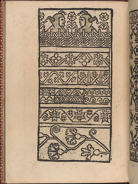 Modelbuch new, aller Art, Nehens und Stickens (page 29v), Hermann Gülfferich (1542–1554)  , Frankfurt am Main, Woodcut 