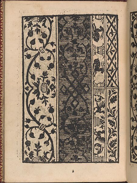 Modelbuch new, aller Art, Nehens und Stickens (page 30v), Hermann Gülfferich (1542–1554)  , Frankfurt am Main, Woodcut 