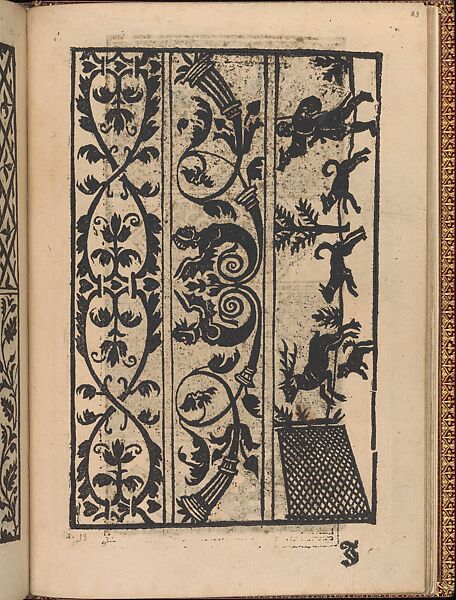 Modelbuch new, aller Art, Nehens und Stickens (page 31r), Hermann Gülfferich (1542–1554)  , Frankfurt am Main, Woodcut 