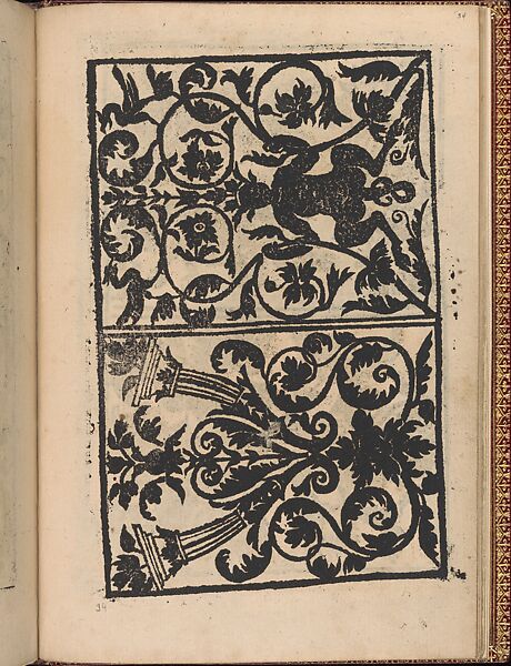 Modelbuch new, aller Art, Nehens und Stickens (page 32r), Hermann Gülfferich (1542–1554)  , Frankfurt am Main, Woodcut 