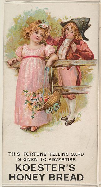 May Birthday Horoscope, bakery card from the Horoscope Cards series (D43), issued by the E. H. Koester Baking Company, Issued by E. H. Koester Baking Company, Baltimore, Commercial color lithograph 