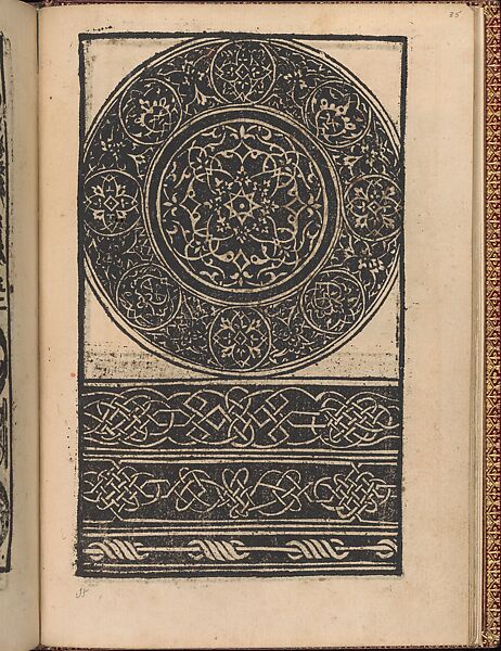 Modelbuch new, aller Art, Nehens und Stickens (page 33r), Hermann Gülfferich (1542–1554)  , Frankfurt am Main, Woodcut 