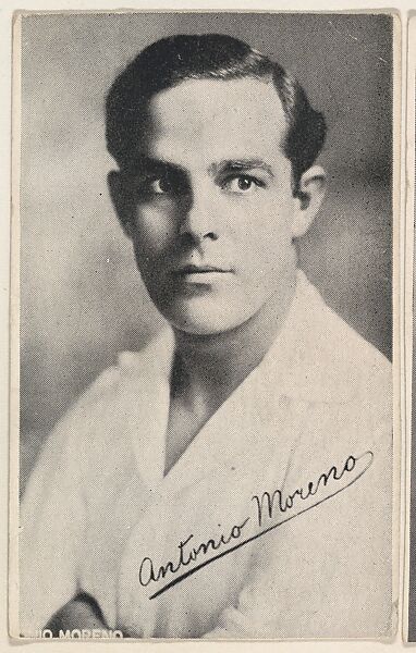 Vintage Antonio Moreno Photoplay Portrait Print