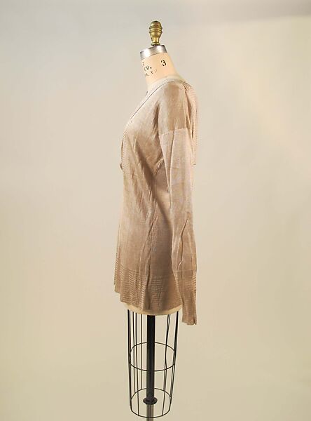 Sweater, Attributed to House of Chanel (French, founded 1910), silk, French