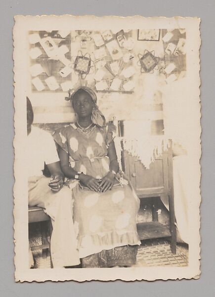 Portrait of Fatou Thioune, Macky Kane (Senegalese), Gelatin silver print 