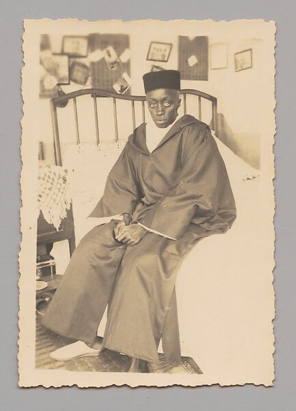 Seated Man, Macky Kane  Senegalese, Gelatin silver print