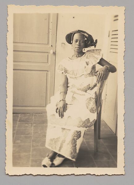 Portrait of Fatou Thioune, Macky Kane (Senegalese), Gelatin silver print 