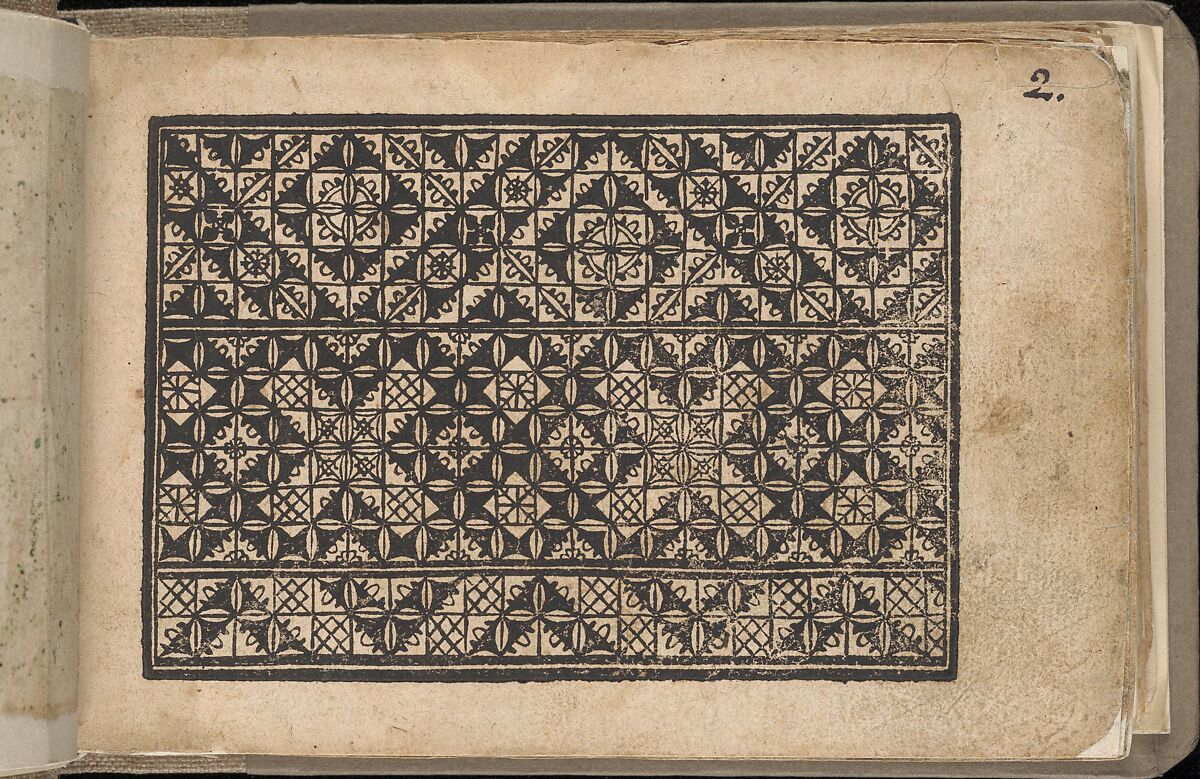 Schön newes Modelbuch (Page 2r), Sigismundus Latomus (German, active 1599–ca. 1627)  , Frankfurt am Main, Woodcut 