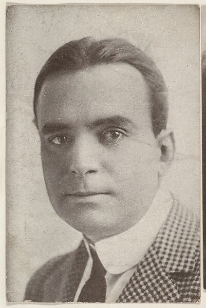 Douglas Fairbanks, bakery card from the Movie Stars series (D56), issued by the Ivan B. Nordhem Company and Simmen's Model Bakery, Issued by Simmen&#39;s Model Bakery, Commercial color lithograph 