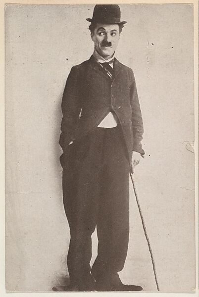 Charles Chaplin, bakery card from the Movie Stars series (D56), issued by the Ivan B. Nordhem Company and Simmen's Model Bakery, Issued by Simmen&#39;s Model Bakery, Commercial color lithograph 