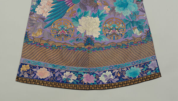 Woman’s robe with peacocks, Silk tapestry (kesi), China