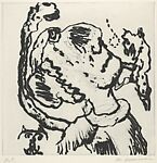 Faces Portfolio, Miriam Beerman (American, Providence, Rhode Island 1923–2022), Drypoint