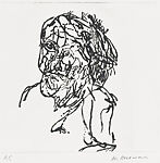 Faces Portfolio, Miriam Beerman (American, Providence, Rhode Island 1923–2022), Drypoint