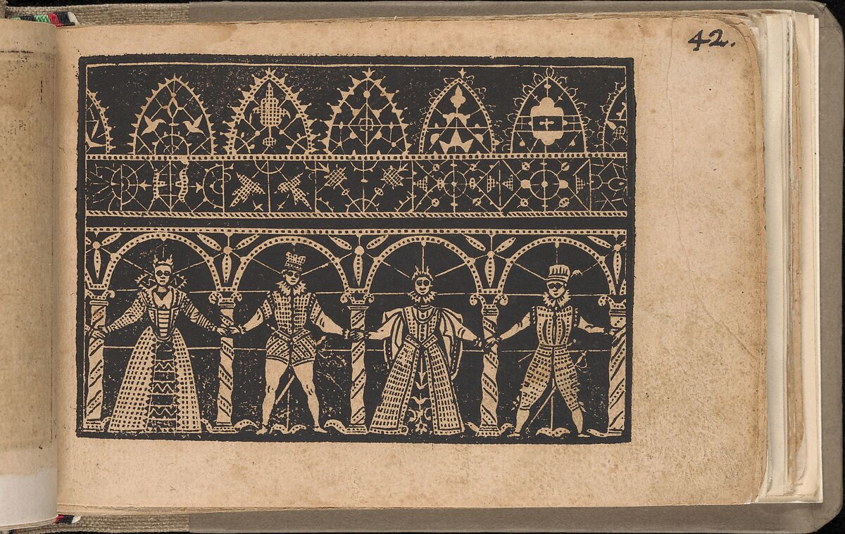 Schön newes Modelbuch (Page 42r), Sigismundus Latomus (German, active 1599–ca. 1627)  , Frankfurt am Main, Woodcut 