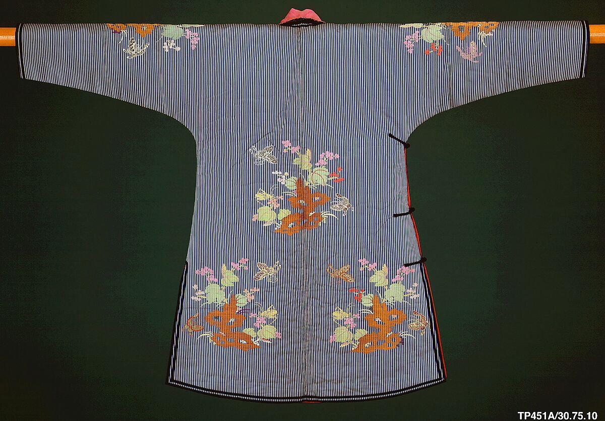 Woman's Winter Jacket, Silk, metallic thread, China