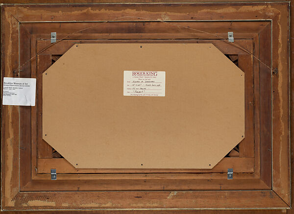 Newport, Edward Bannister (American, 1828–1901), Oil on canvas, American