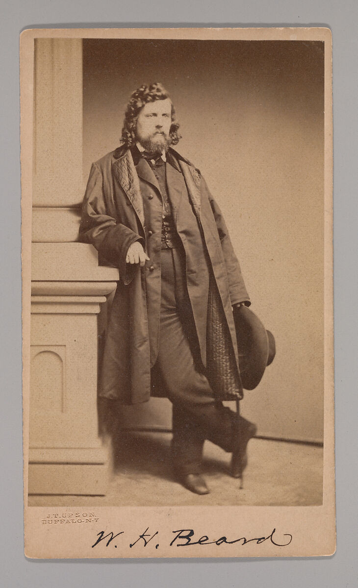 [William Holbrook Beard], J. T. Upson (American, active 1860s), Albumen silver print 