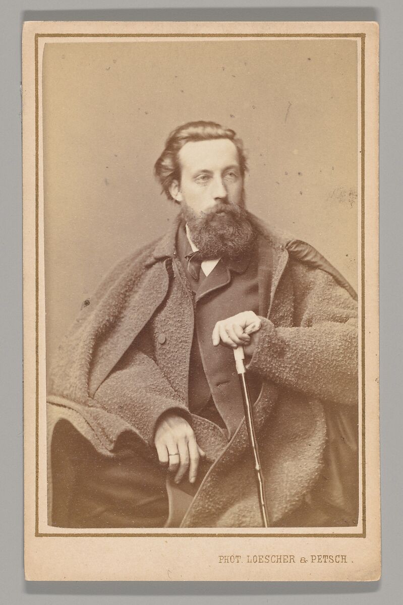 [Oskar Begas], Loescher &amp; Petsch (German, active ca. 1860–90), Albumen silver print 