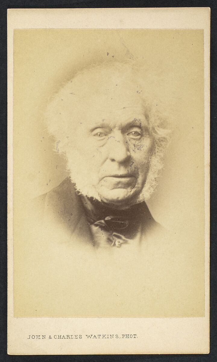 [Sir David Brewster], John and Charles Watkins (British, active 1867–71), Albumen silver print 