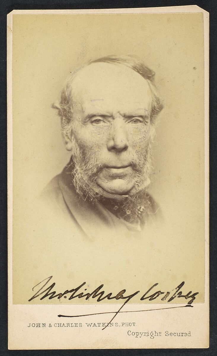 [Thomas Sidney Cooper], John and Charles Watkins (British, active 1867–71), Albumen silver print 