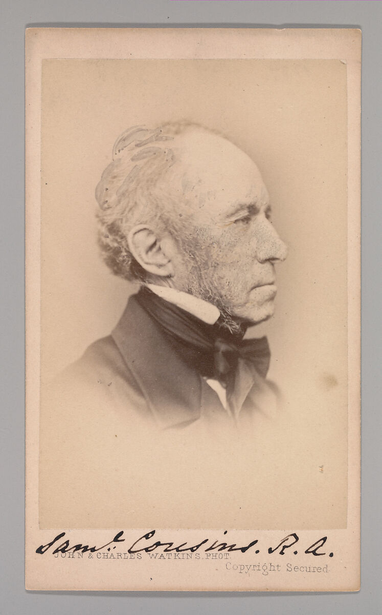 [Samuel Cousins], John and Charles Watkins (British, active 1867–71), Albumen silver print 
