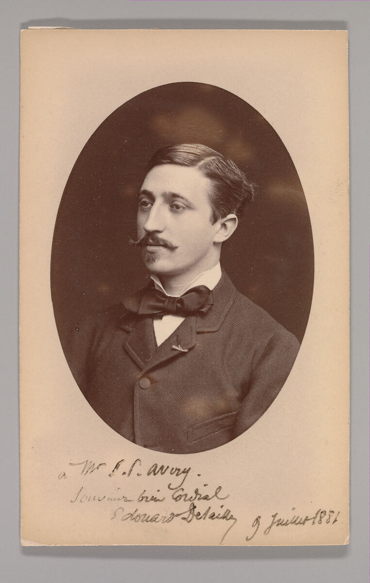 [Édouard Detaille], Walery Frères (French, active 1860s–1870s), Albumen silver print 