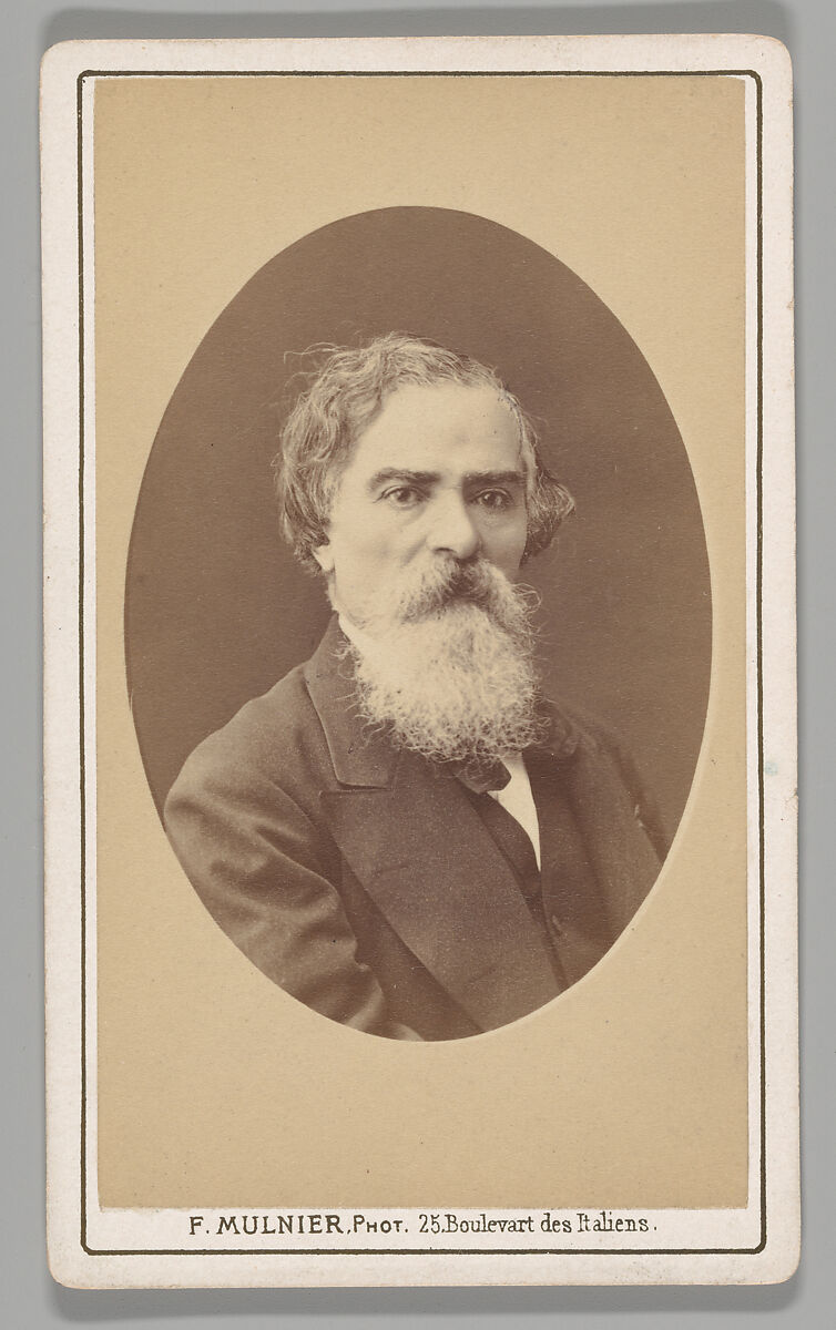 [Virgilio Narcisso Diaz de la Pena], Ferdinand Mulnier (French, active 1850s–70s), Albumen silver print 