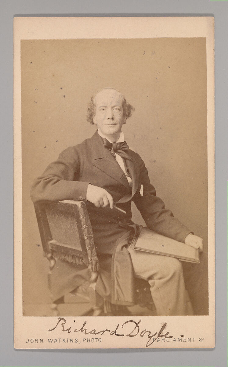[Richard Doyle], John and Charles Watkins (British, active 1867–71), Albumen silver print 